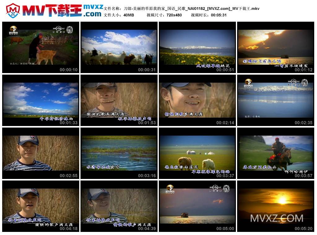 刀郎-美丽的草原我的家_国语_民歌_NAI01182